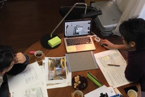 米村和夫建築アトリエにてミーティング