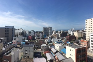熊谷の某ホテルから